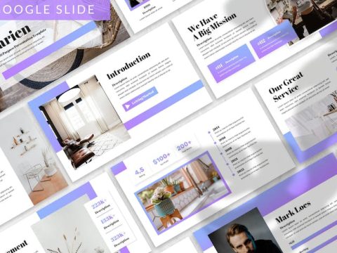 Farien - Business Google Slide Template XBQH6VD