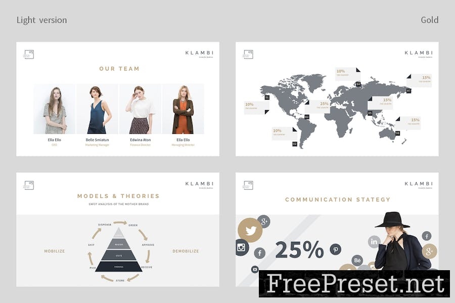 Fashion Keynote Template A6WTUN