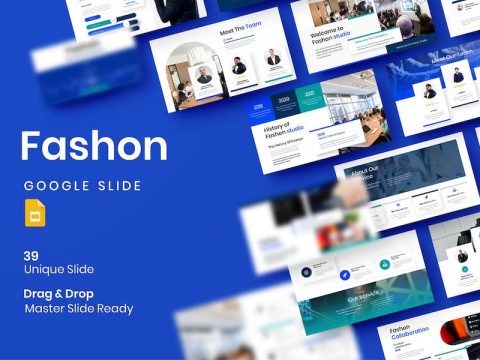 Fashon - Business Google Slide Template H63ZJPE