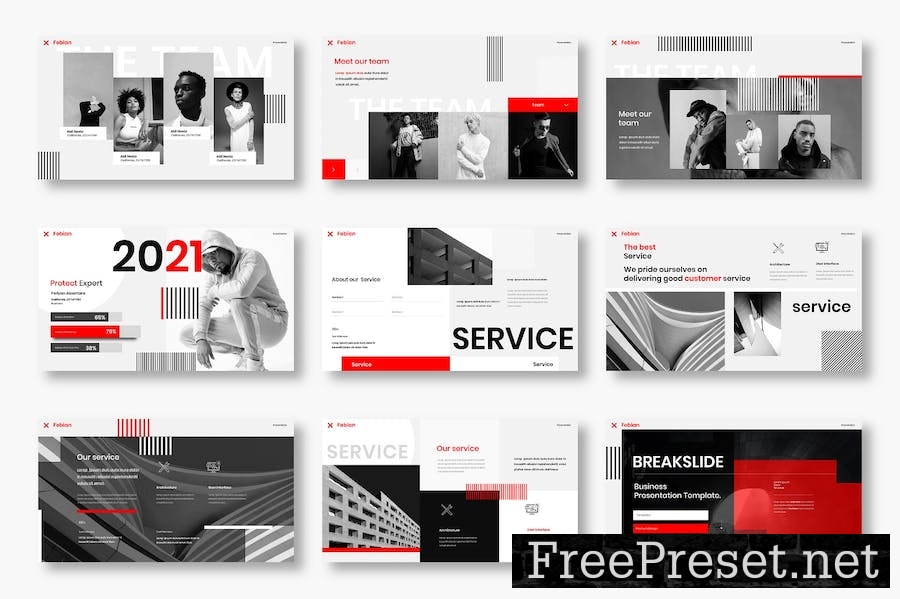 Febian – Business Keynote Template PK5KQBA