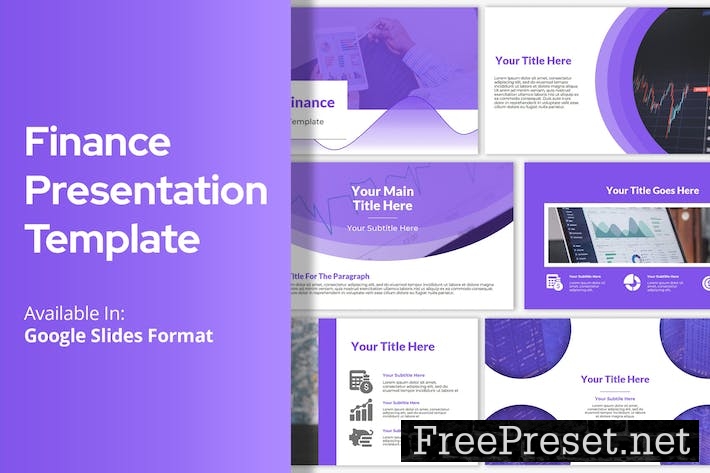 Finance Presentation Template