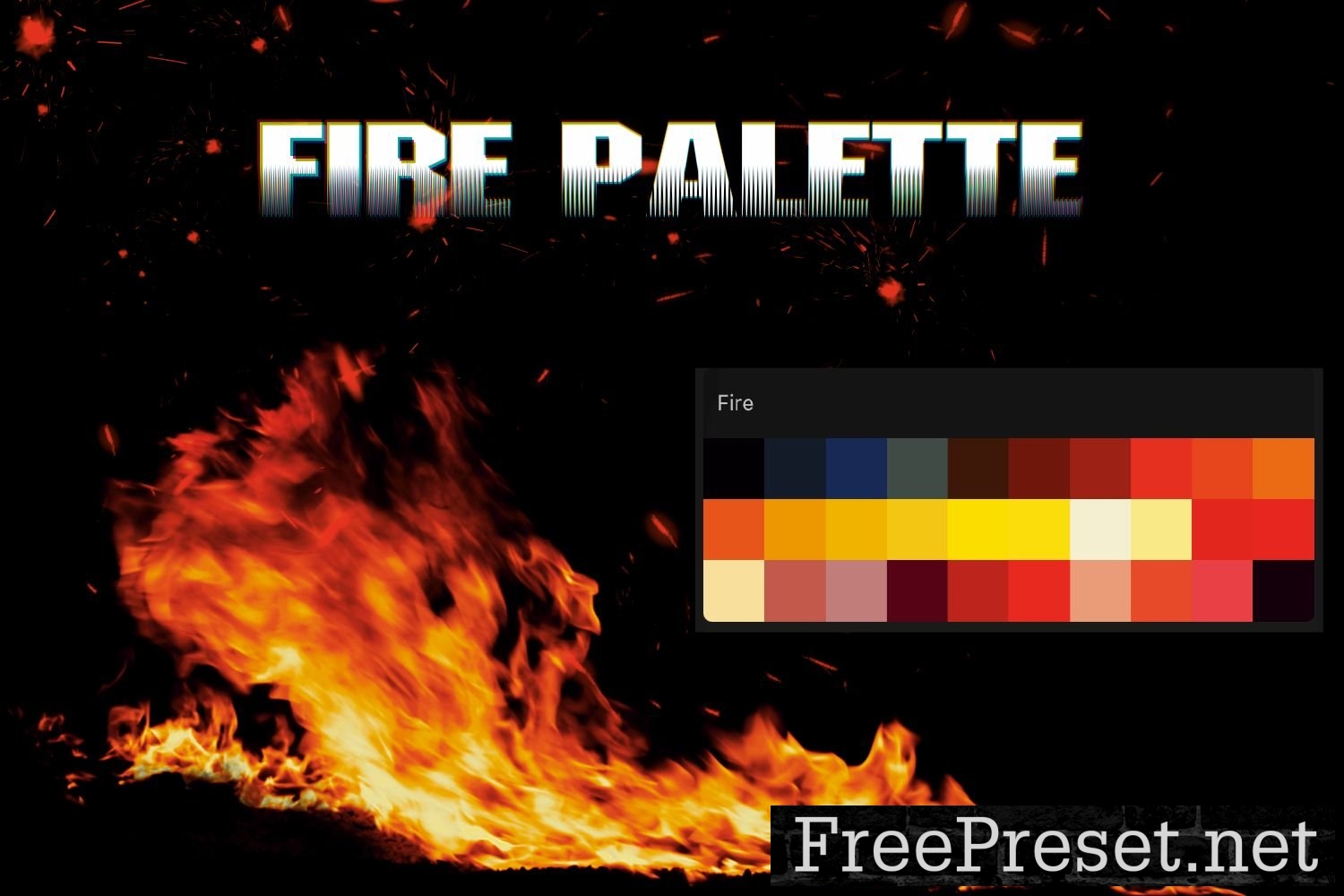 Fire and Flame Procreate Brushes 10173816