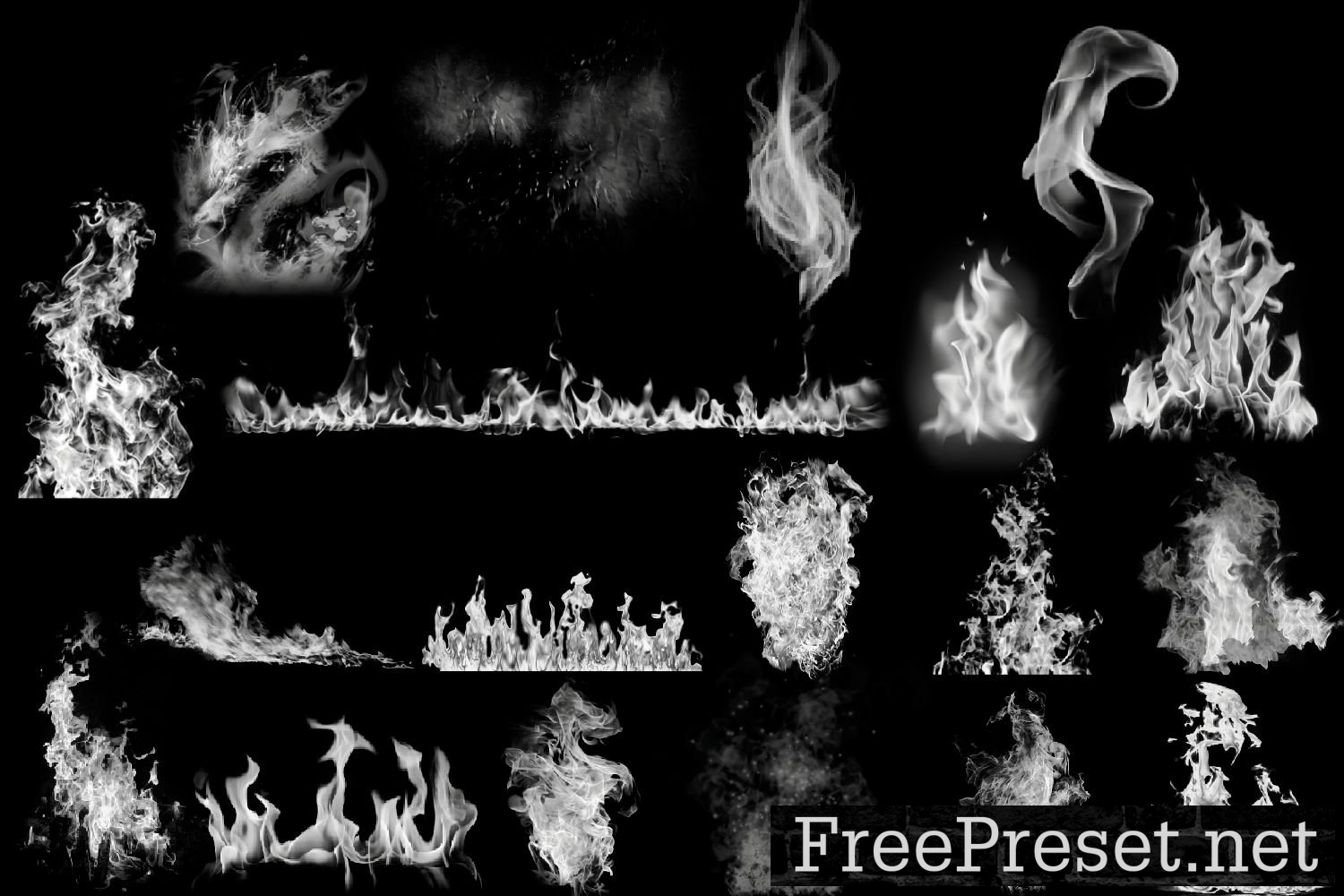 Fire and Flame Procreate Brushes 10173816