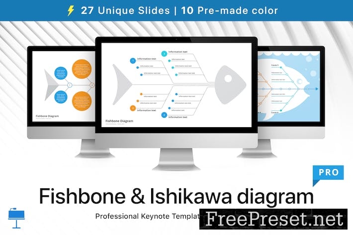 Fishbone & Ishikawa diagram for Keynote YVA48B