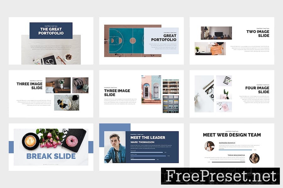 Flato : Creative Business Keynote Template 3ES48M