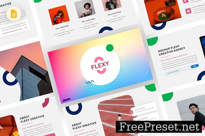 Flexy - Creative Google Slides Template SHNT94U