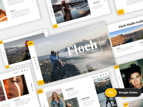 Floch - Photography Google Slides Template GN4X3MB