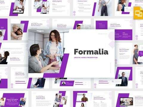 Formalia - Creative Agency Google Slides Template 6HR8TKK