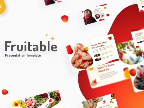 Fruitable - Creative Google Slides Template E4UUDM8