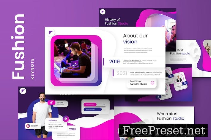 Fushion – Business Keynote Template SQYT755