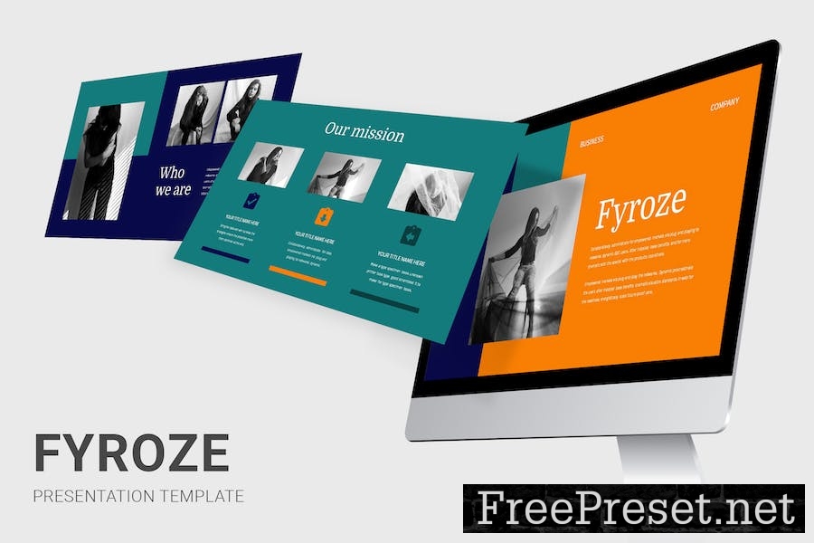 Fyroze - Multi Purposes Google Slides Template UW8M6Y7