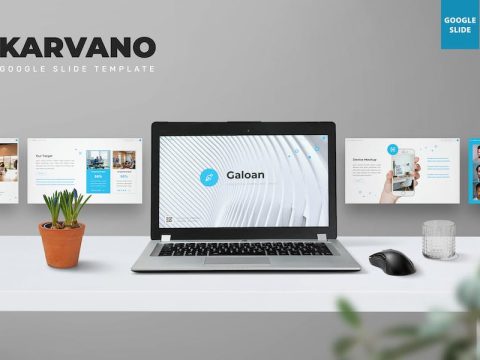 Galoan - Creative Google Slides Template 5TV7NQE