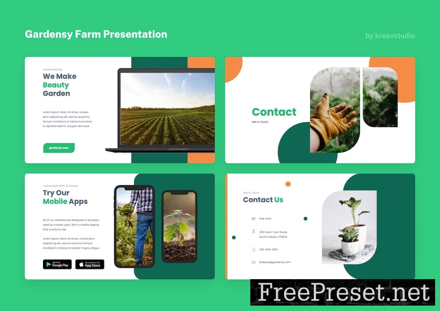 Gardensy - Farm PowerPoint Presentation GK8JXNV