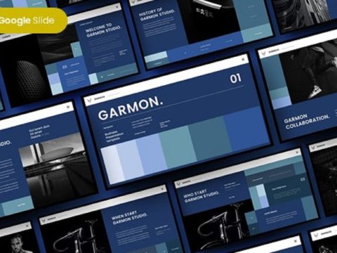 Garmon - Business Google Slide Template 5JU5RMZ