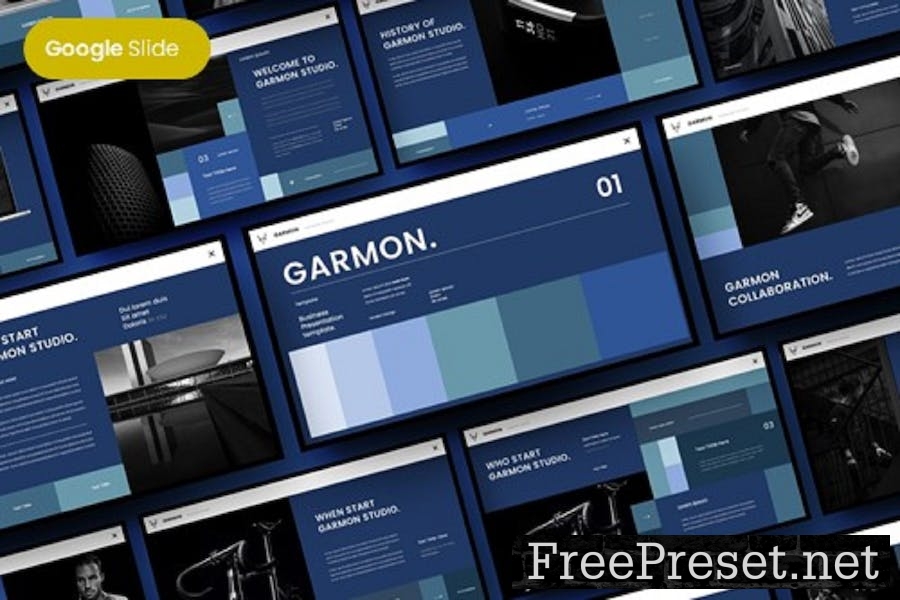 Garmon - Business Google Slide Template 5JU5RMZ