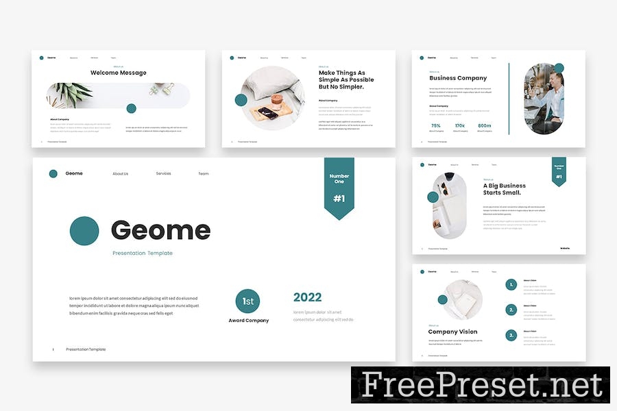 Geome - Google Slides Template ZD7EKVR