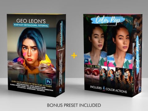 Geo’s Retouching Tutorial Color Action pack Bundle with BONUS [REPACK]