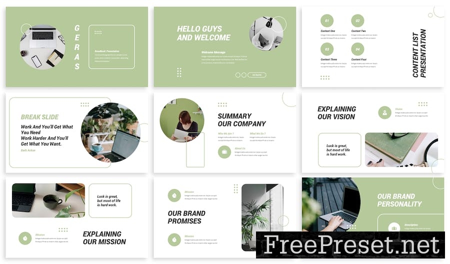 Geras - Business Keynote Template ZRU6489