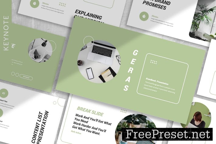 Geras - Business Keynote Template ZRU6489