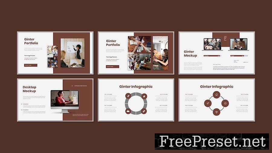 Ginter Business Presentation Google Slide Template RG4FA65