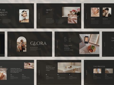 Glora - Welcome Kit Google Slides Template NJ22H4H