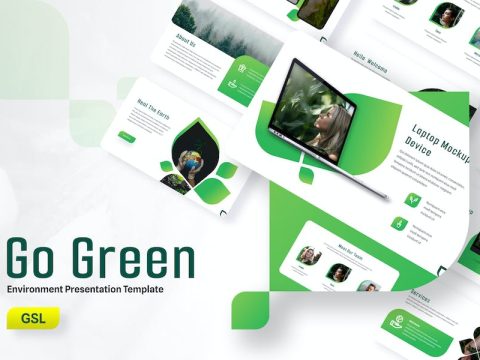 Go Green - Environment Google Slides Template 8ZR8EAB