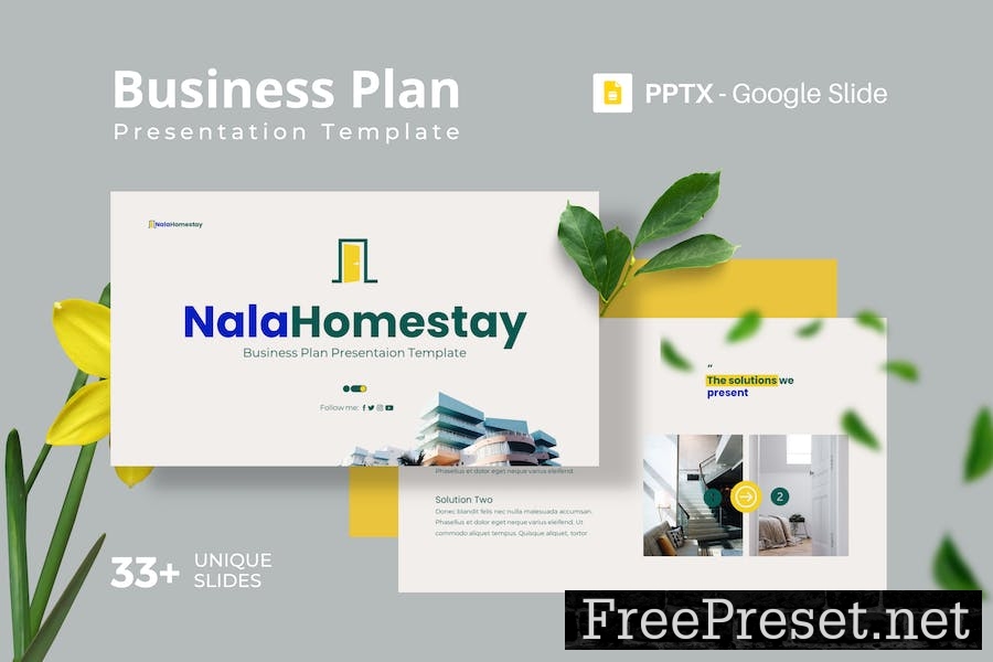 Google Slide Business Proposal Presentation CERHKL8