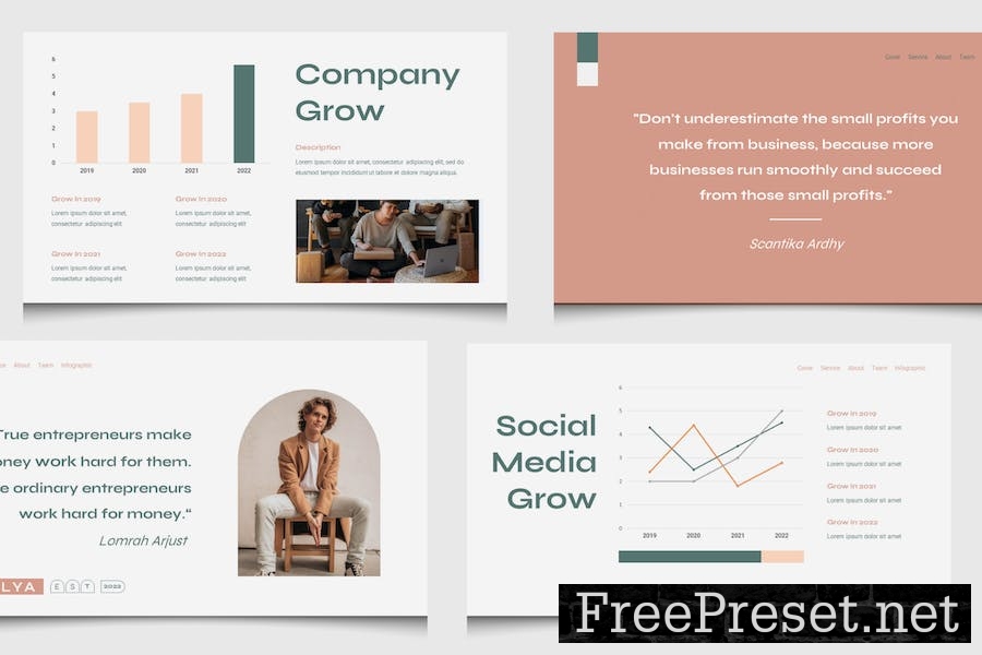 Google Slide Pitch Deck Presentation Template T8ZQXBA