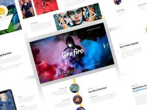 Grafiro - Grafiti Google Slides Template KTJF2BF