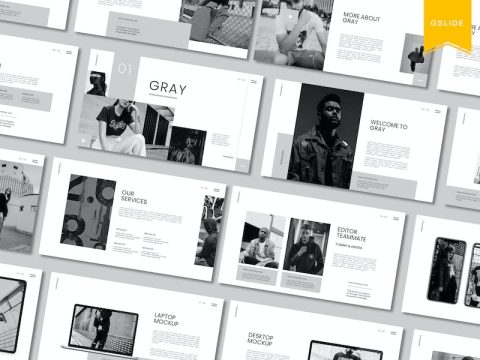 Gray Multipurpose PresentationGoogle Slides GRBN3VZ