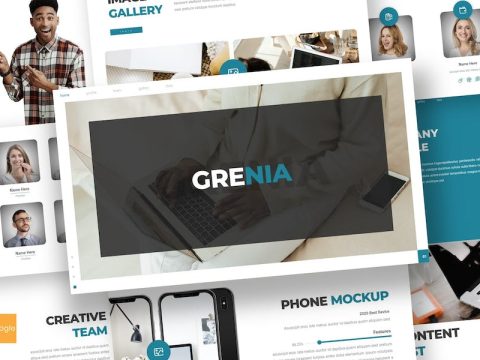 Grenia - Business Google Slides Template 79TY3SR