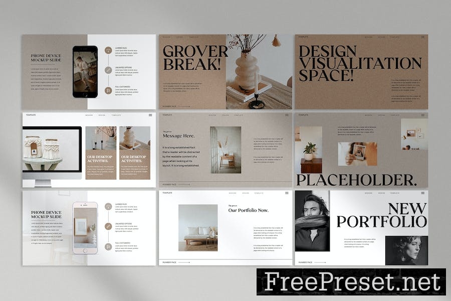 Grover - Keynote Presentation Template WY9VEZ9