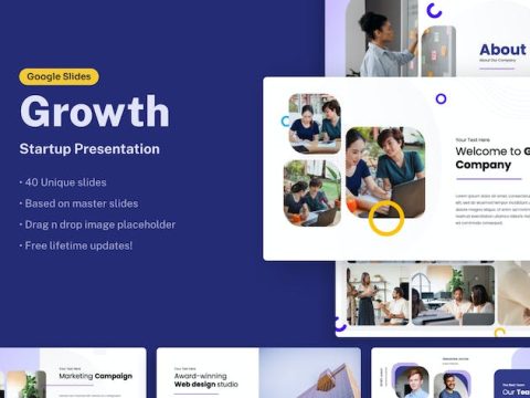 Growth - Startup Google Slides Presentation 4LXDQMN