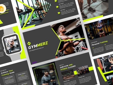 Gymmerz - Gym Google Slides Template J5SZ6BQ