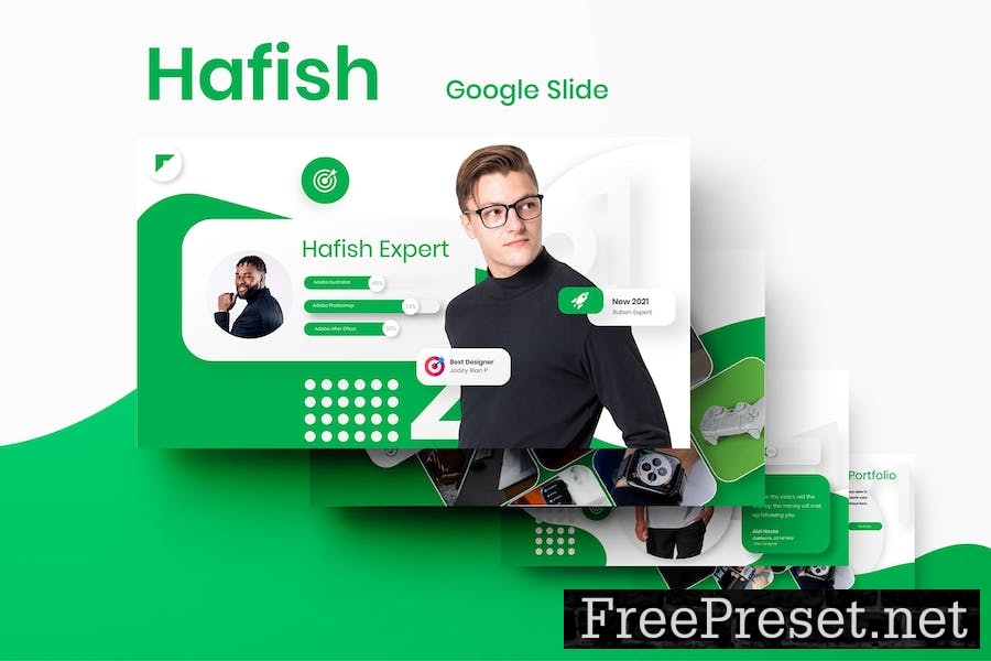 Hafish - Business Google Slide Template BG7Q3KG