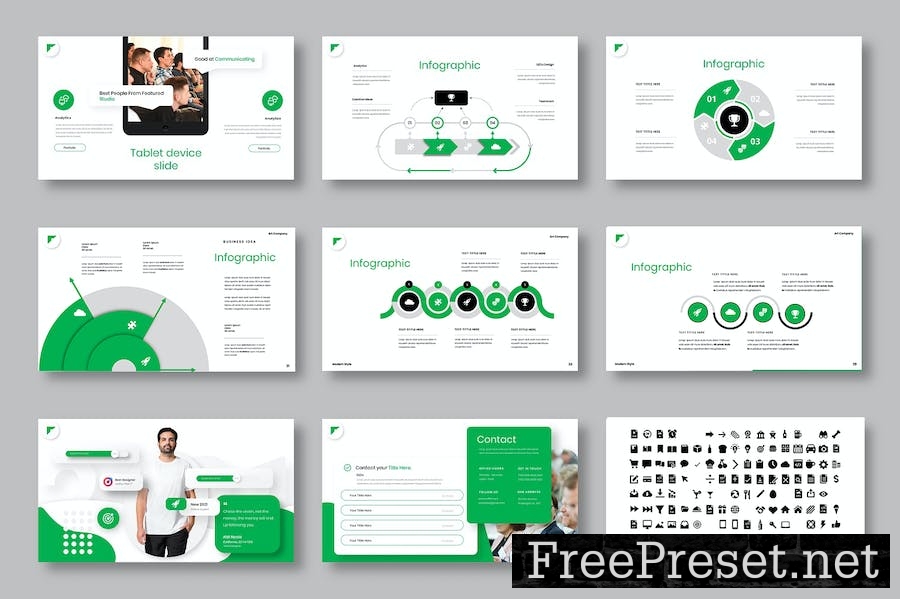 Hafish – Business Keynote Template 6RVX34A