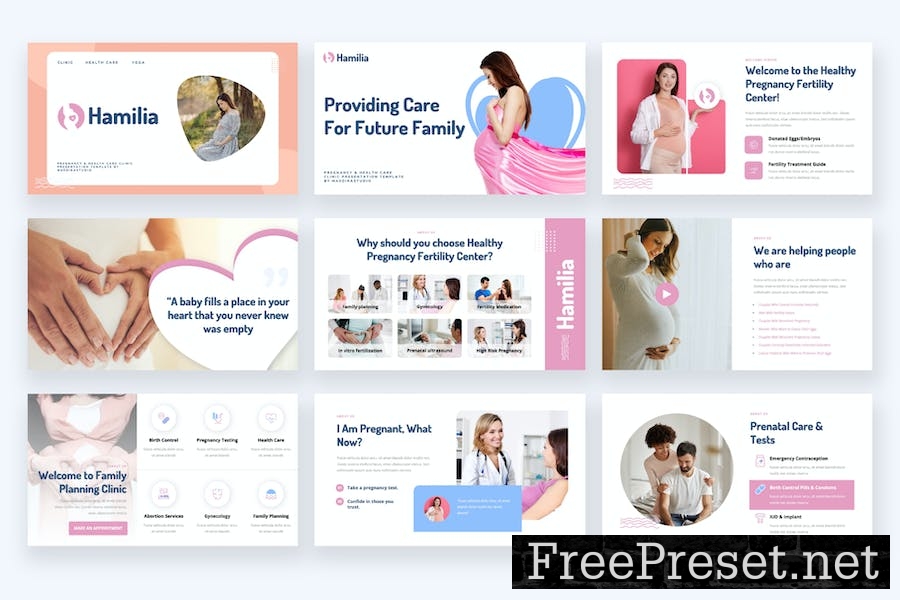 Hamilia - Pregnancy Keynote Template MFEBD4Z