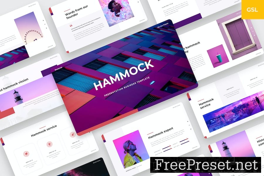 Hammock - Business Google Slides Template UCQ3BB5