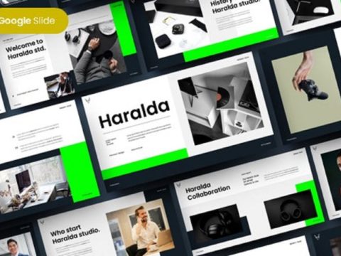 Haralda - Business Google Slide Template JLJBV3S