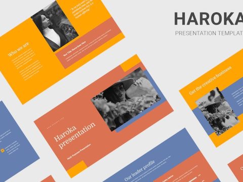 Haroka - Multi Purposes Google Slides Template DGEGW2M