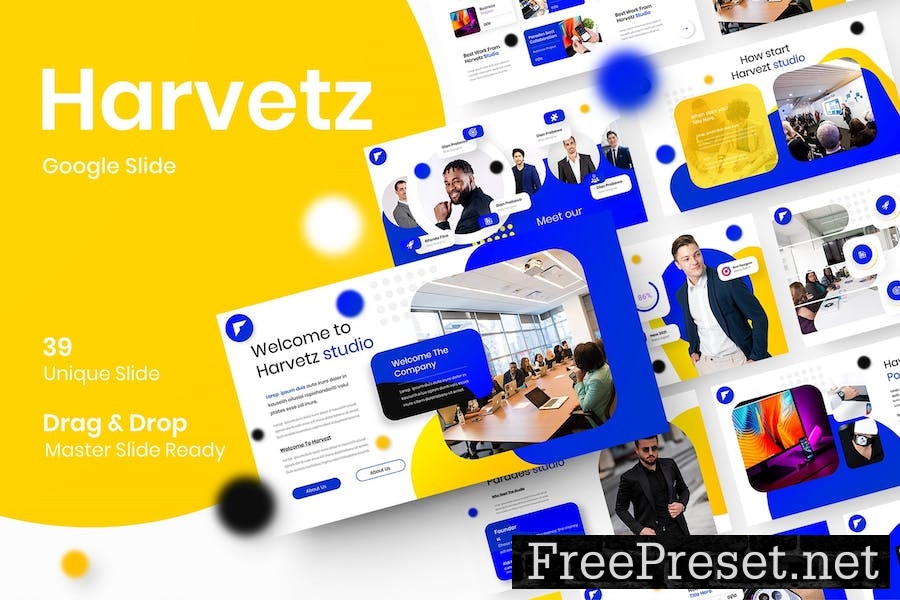 Harvetz - Business Google Slide Template