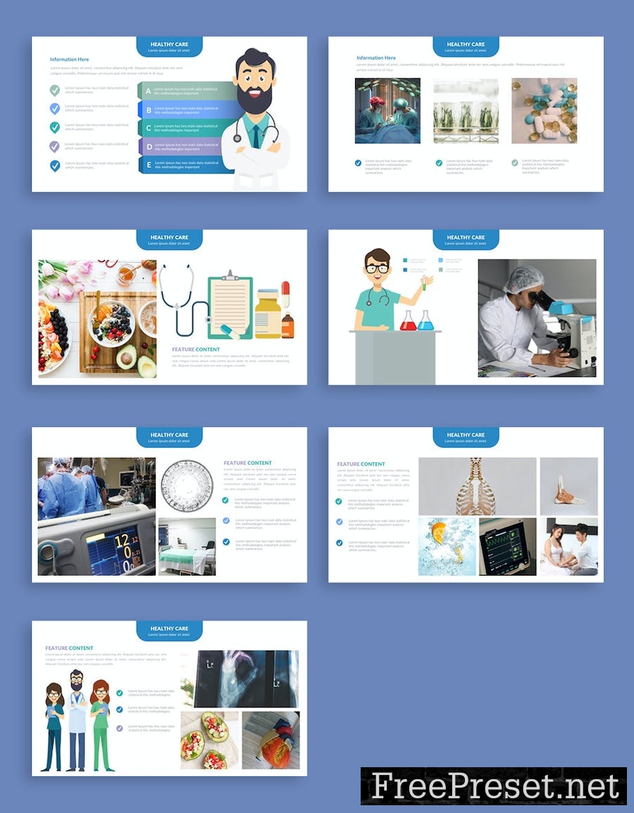 Healthy Infographics Google Slides QDHF2Y9