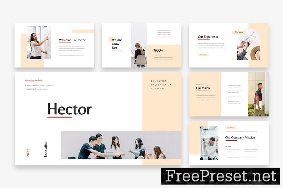 Hector - Education Google Slides Template PGWR7WH