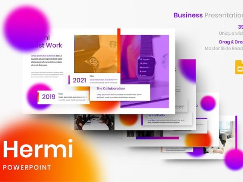 Hermi - Business Google Slide Template K8PLVBD