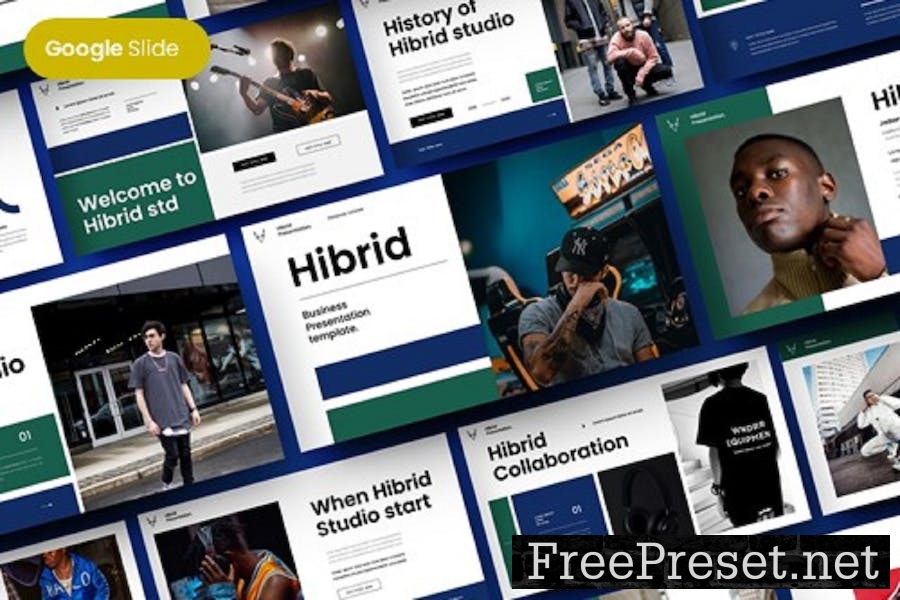 Hibrid - Business Google Slide Template VHQUGVA