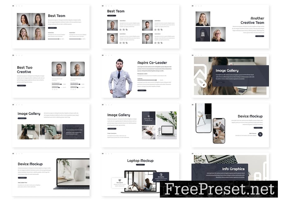 Holish - Business Google Slides Template LVSK8CD