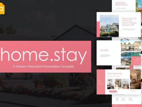 Homestay Real Estate Google Slides Template SYRNCSS