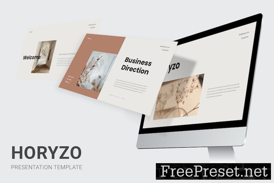 Horyzo - Multi Purposes Google Slides Template QZZR8YN