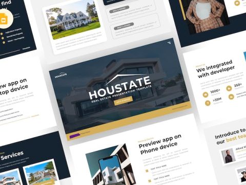 Houstate - Real Estate Google Slides Template