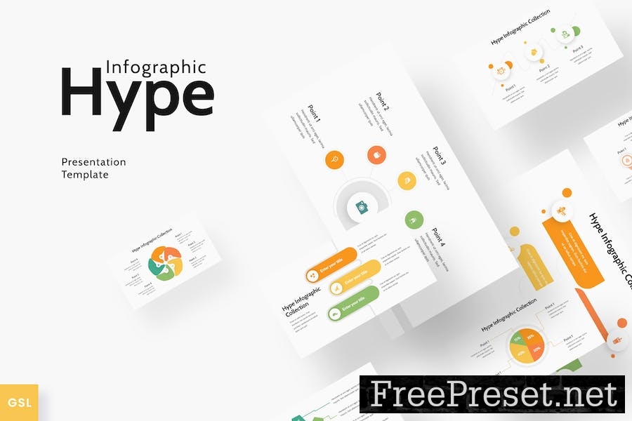 Hype Infographic - Google Slides Template HR86EQ9